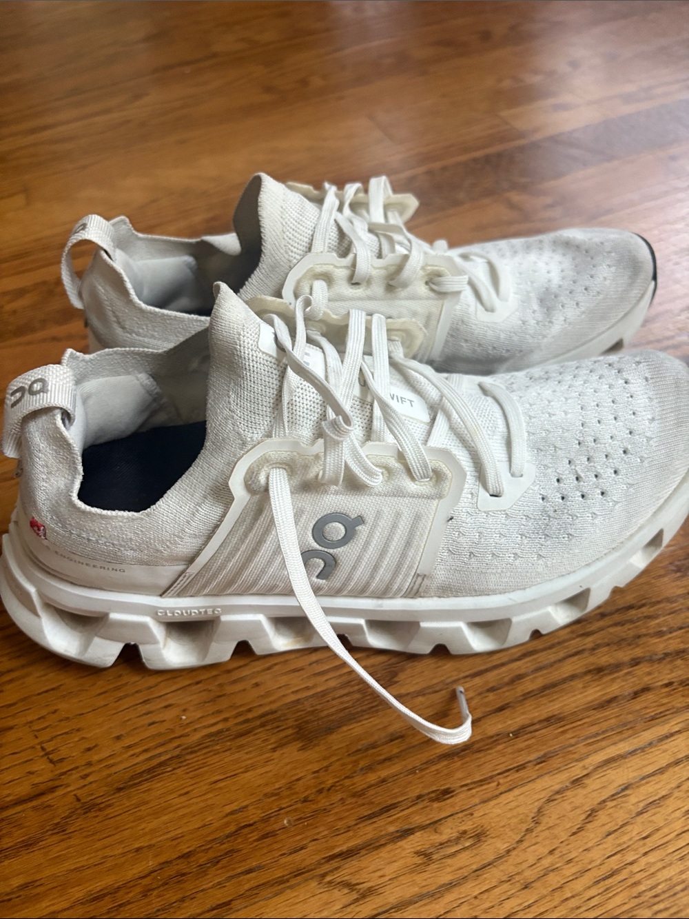 On Running White CloudTec Woman Sneakers